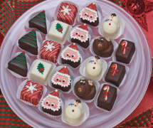 Christmas petit fours delivery
